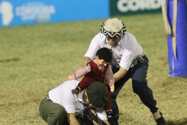 La quinta noche del Festival Nacional de Doma y Folclore de Jesús María. 