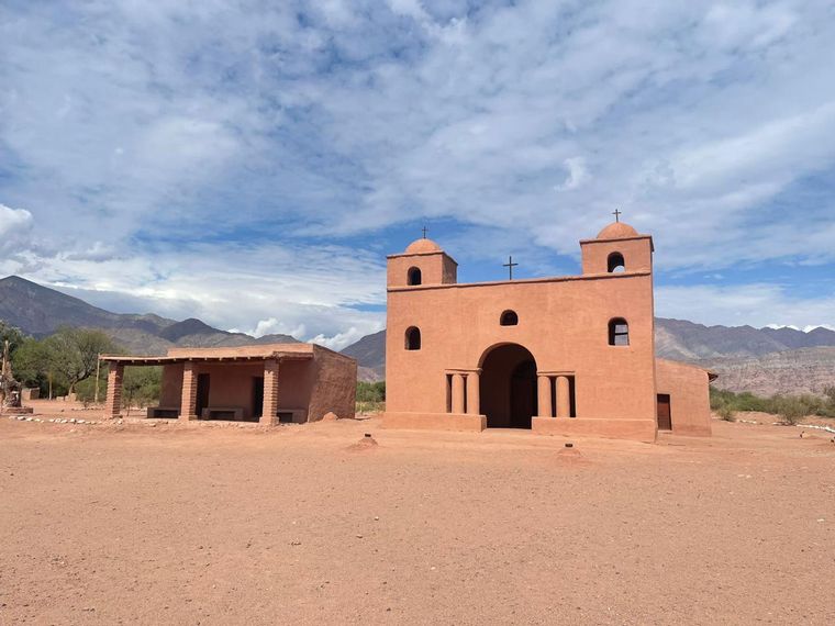 La ruta del adobe en Tinogasta.