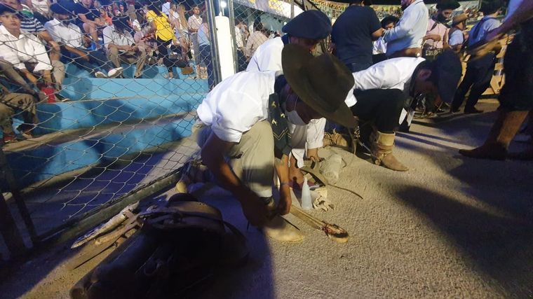 La séptima noche del Festival Nacional de Doma y Folclore de Jesús María.