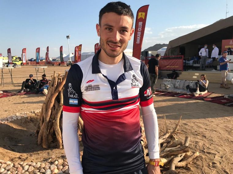 Su equipo es el XRaids español y su moto una KTM Rally Replica