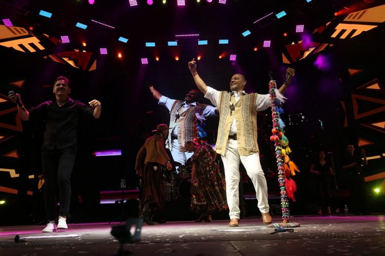 Ahyre, el Indio Lucio Rojas y La Konga, lo destacado de la octava noche.