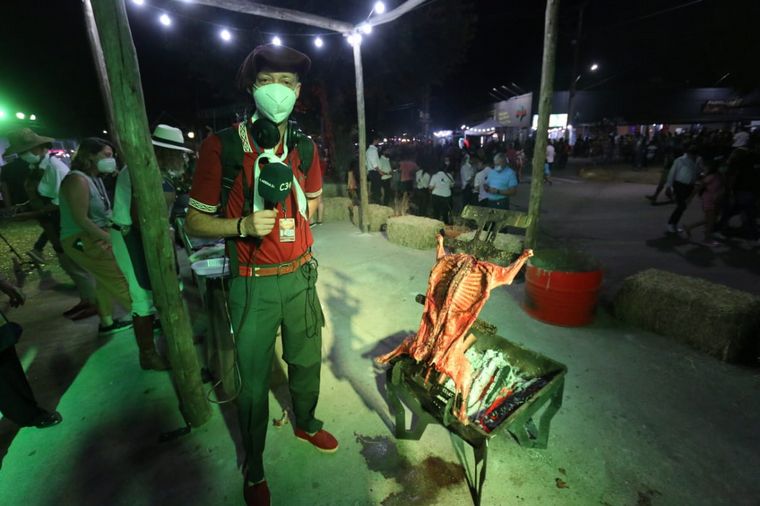 El Alambre, todo un gaucho en Jesús María.