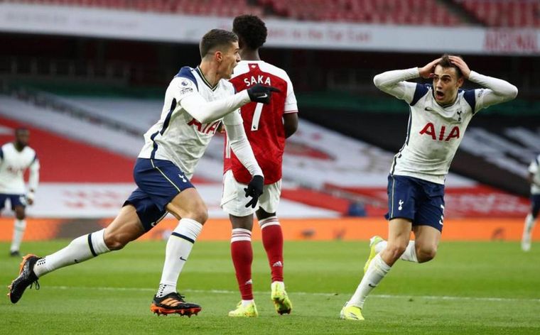 Erik Lamela ganó el galardón del mejor gol del 2021. 