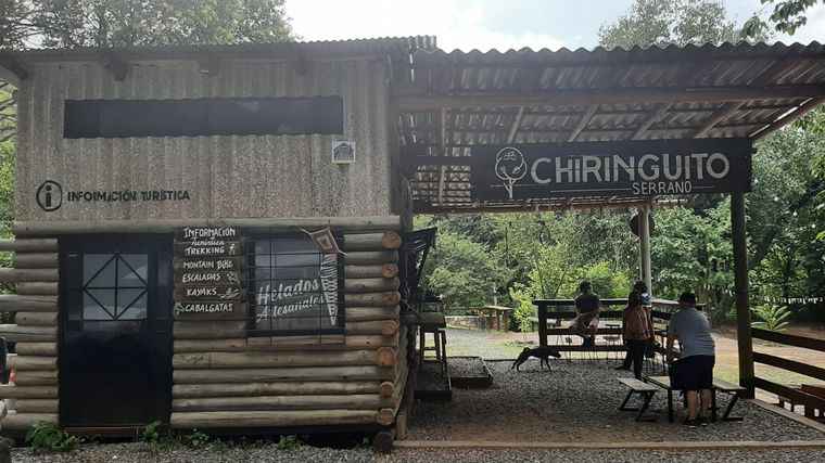 AUDIO: Arrieta paró a almorzar en Chiringuito Serrano, un lugar muy cool de Río Ceballos.