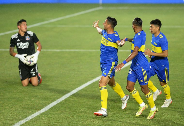 FOTO: Boca busca el primer triunfo del año ante Colo Colo. (Foto:Baires).