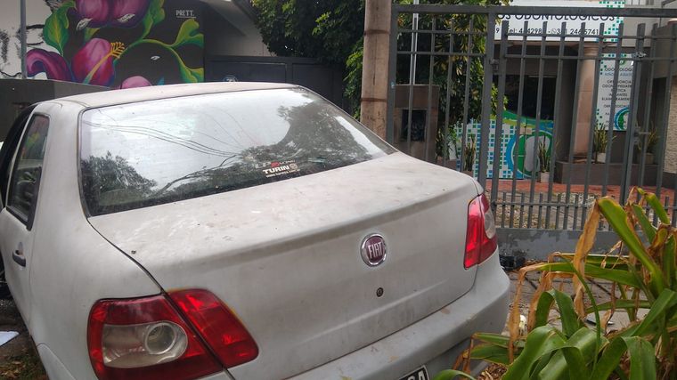 El accidente se registró en avenida Ricchieri 3.326.