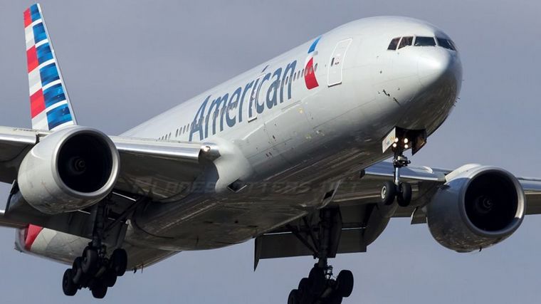 FOTO: El episodio sucedió en un vuelo de la firma American Airlines.