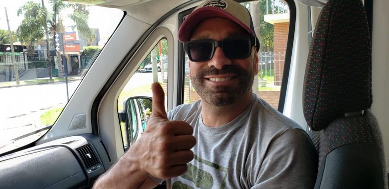 El paseo en motorhome del Bicho Gómez y Freddy Villarreal