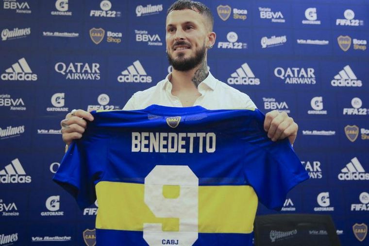Darío Benedetto es el primer refuerzo del Boca de Sebastián Battaglia.
