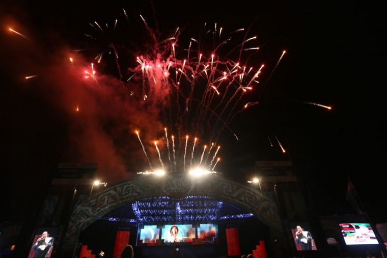 FOTO: La primera noche del Festival de Cosquín.
