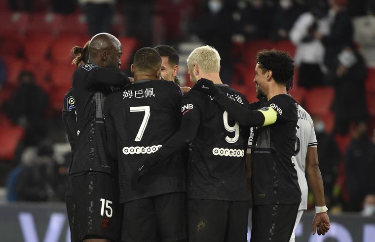 Lionel Messi volvió a jugar en el Parque de los Príncipes.