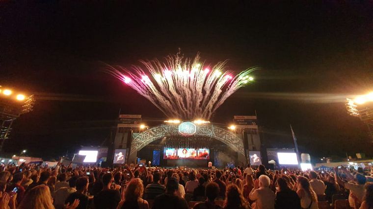 La segunda jornada del Festival de Folclore de Cosquín.