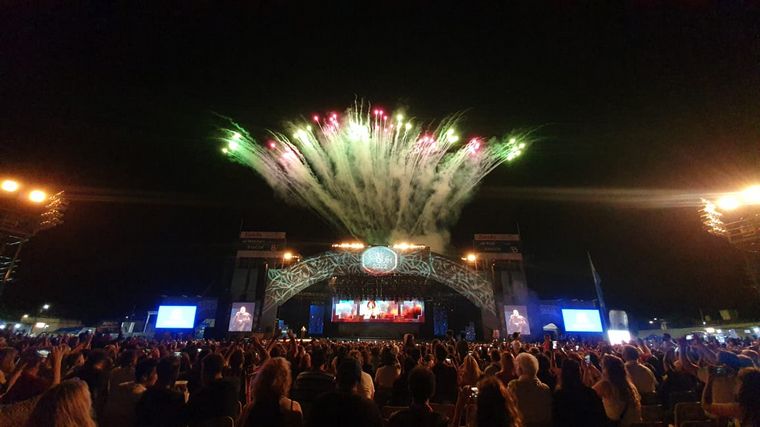 La segunda jornada del Festival de Folclore de Cosquín.