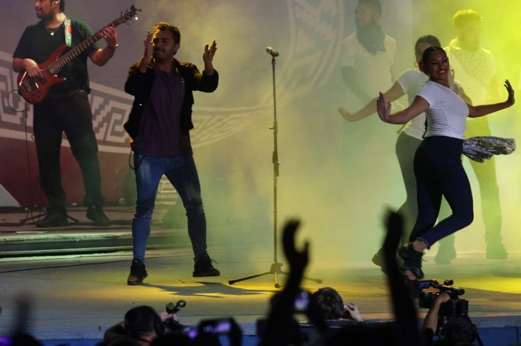 La segunda noche del Festival de Cosquín.