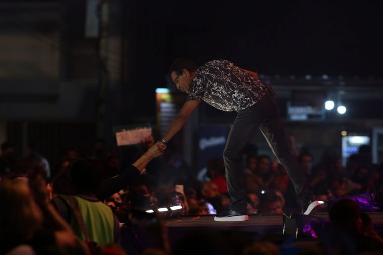 La segunda noche del Festival de Cosquín.