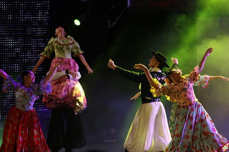 La segunda noche del Festival de Cosquín.