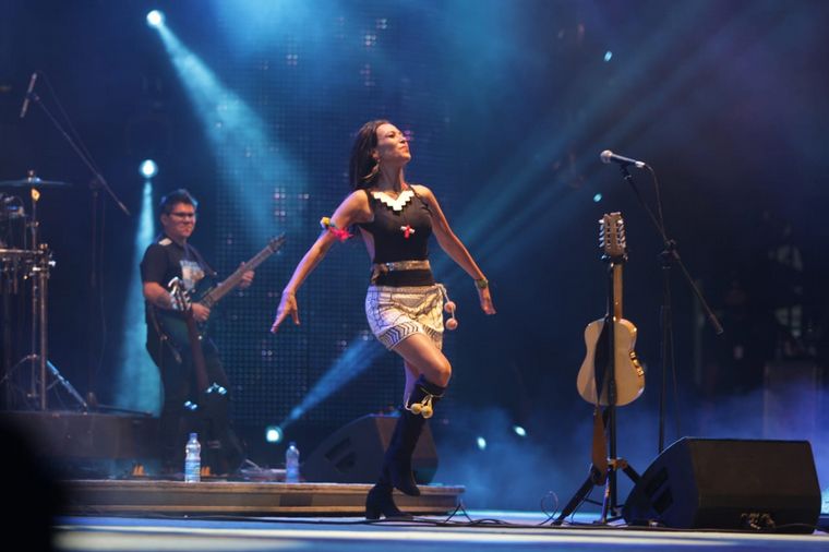 La segunda noche del Festival de Cosquín.