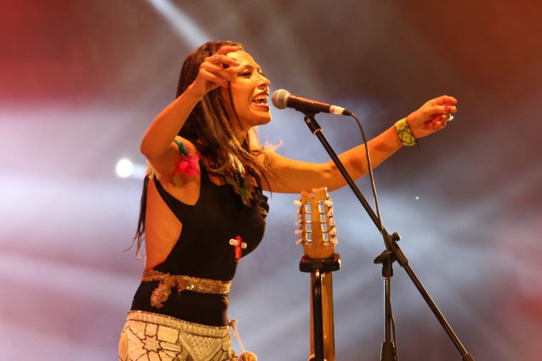 La segunda noche del Festival de Cosquín.