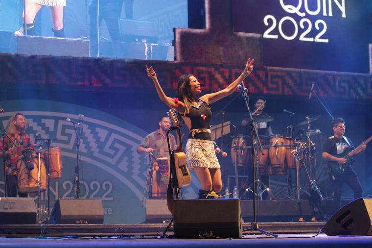 La segunda noche del Festival de Cosquín.