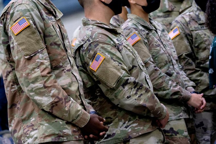 FOTO: Militares estadounidenses, en alerta (Foto: Stefani Reynolds/New York Times)