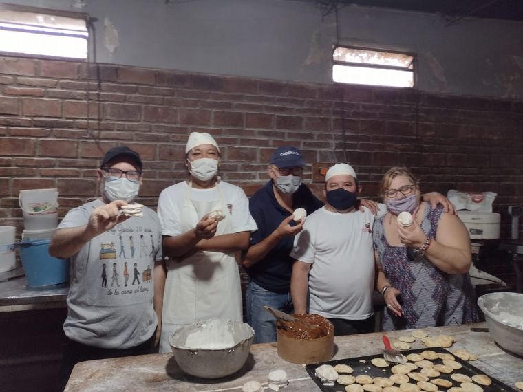 FOTO: La Sin Bombo, una fábrica de alfajores en Santa Fe