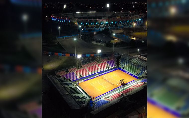FOTO: El Córdoba Open se prepara para recibir a tenistas de lujo.