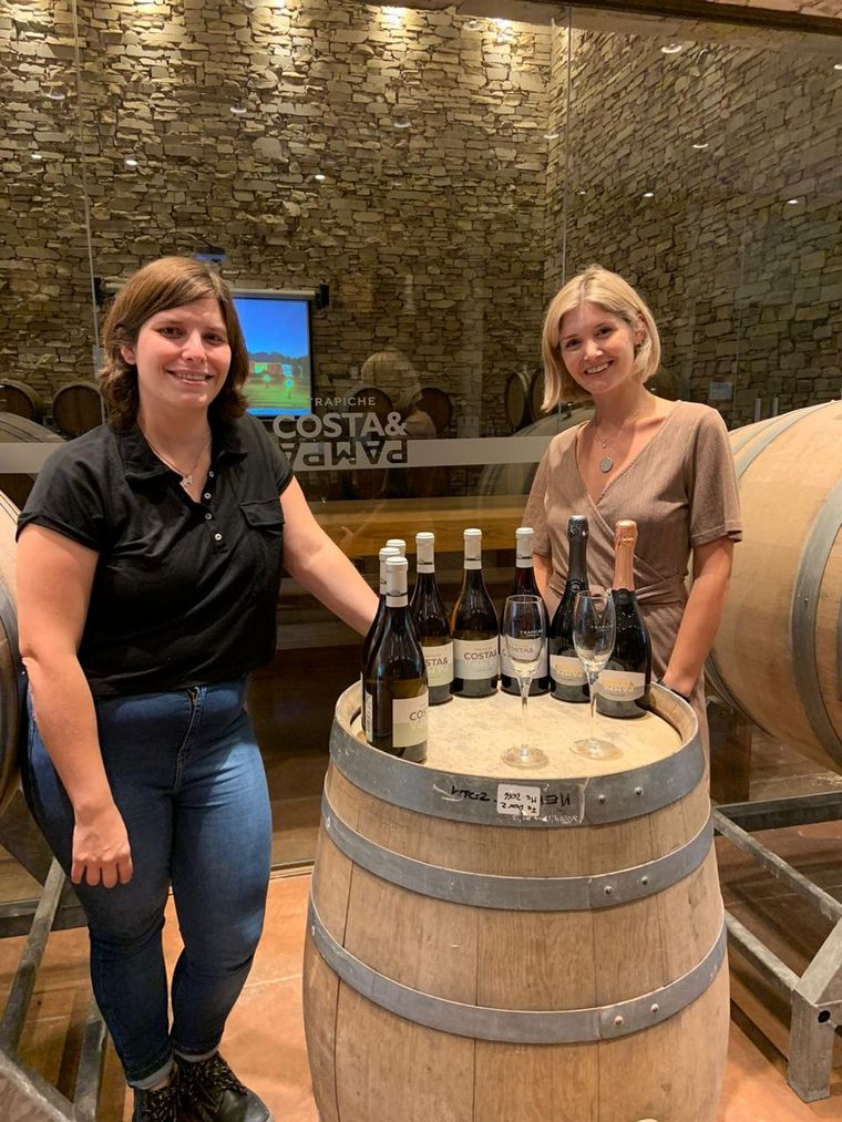 Costa y Pampa de Trapiche, primera bodega oceánica de Latinoamérica.