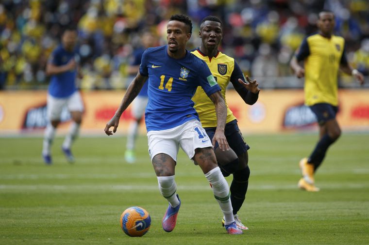 FOTO: Brasil y Ecuador jugaron en Quito.