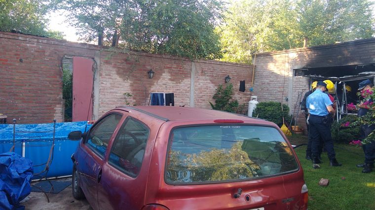 Un incendio no causó muertos de milagro en Córdoba.