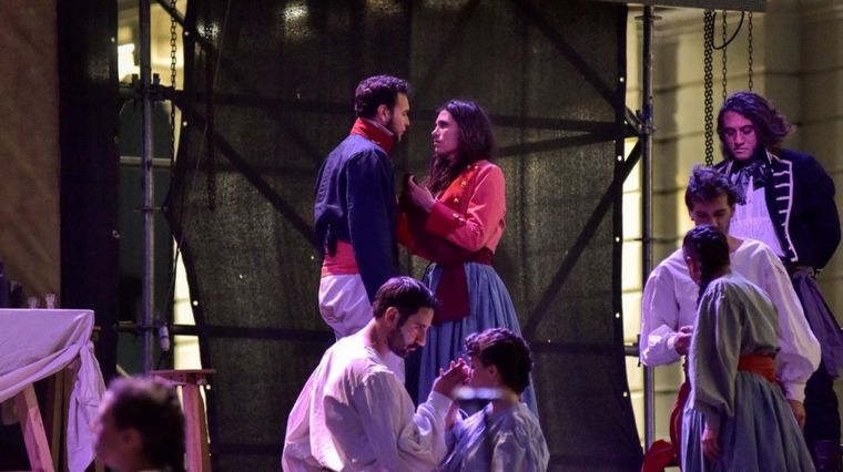 El espectáculo cuenta con texto y dirección de Miguel Ángel Palma.