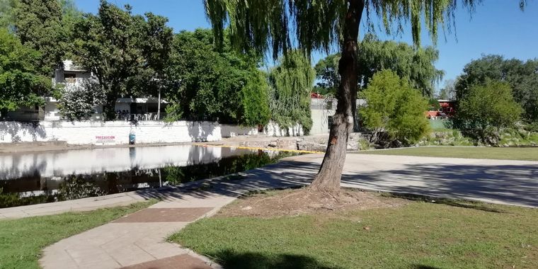 Balneario central, el más elegido en Mina Clavero