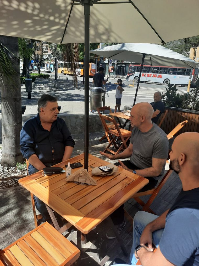 Rodríguez Larreta se reunió con Mario Negri.