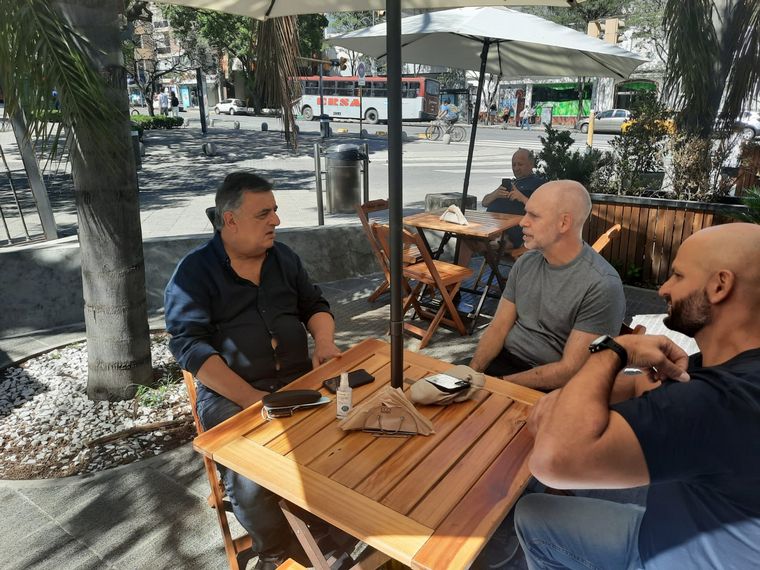 Rodríguez Larreta se reunió con Mario Negri.