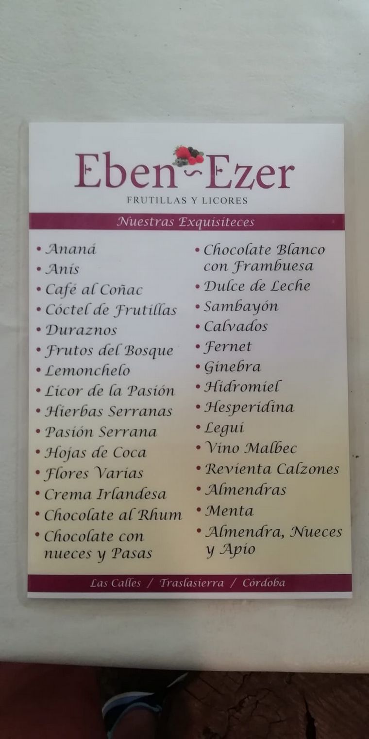 Eben Ezer, una licorería con historia en Traslasierra