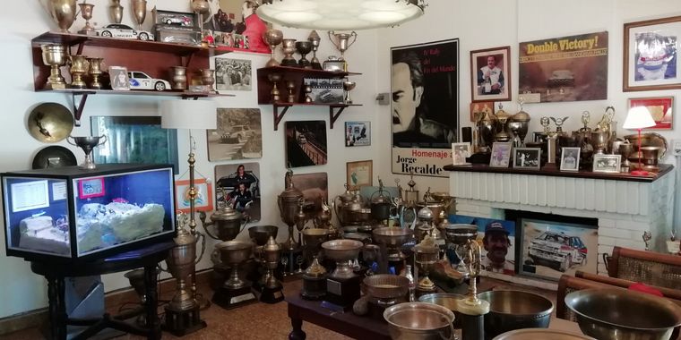 El museo de Jorge Raúl Recalde en Mina Clavero, capital nacional del Rally.