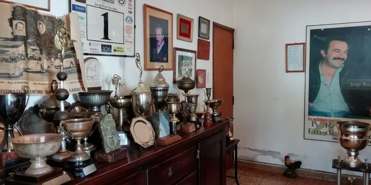 FOTO: El museo de Jorge Raúl Recalde en Mina Clavero, capital nacional del Rally.