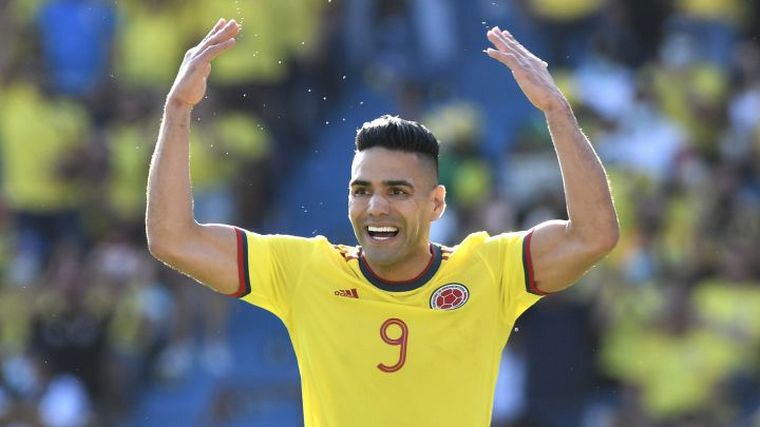 FOTO: Radamel Falcao García lleva 6 partidos sin anotar goles con Colombia. (Foto: Getty)