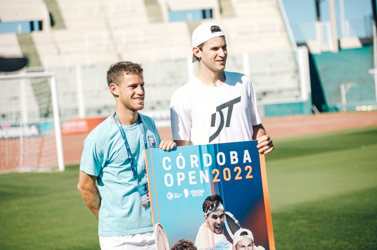 FOTO: Schwartzman y Thiem, los principales protagonistas del Córdoba Open.
