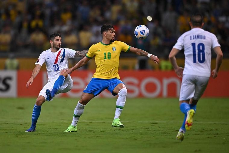FOTO: Brasil goleó a Paraguay y lo dejó sin el sueño mundialista