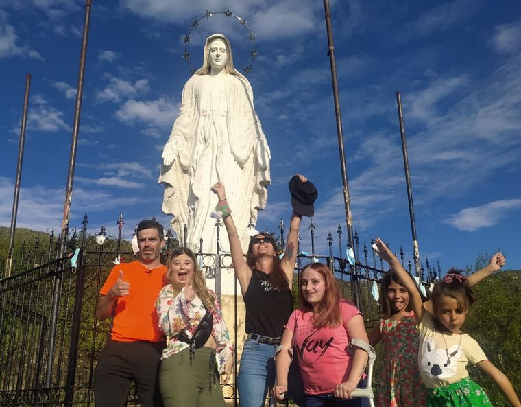 Silvio y Cami, padre e hija compañeros de escalada