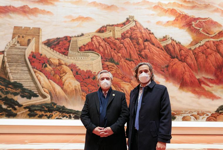 Intensa agenda de Alberto Fernández en China.