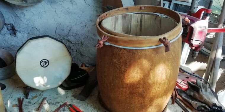 Darío Farías, el luthier de Casa Grande