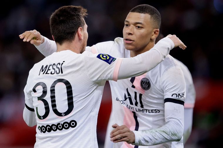 Messi y Mbappé, parte de la artillería del PSG.