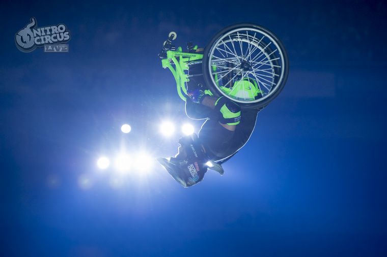 FOTO: El WCMX es algo así como motocross en silla de ruedas