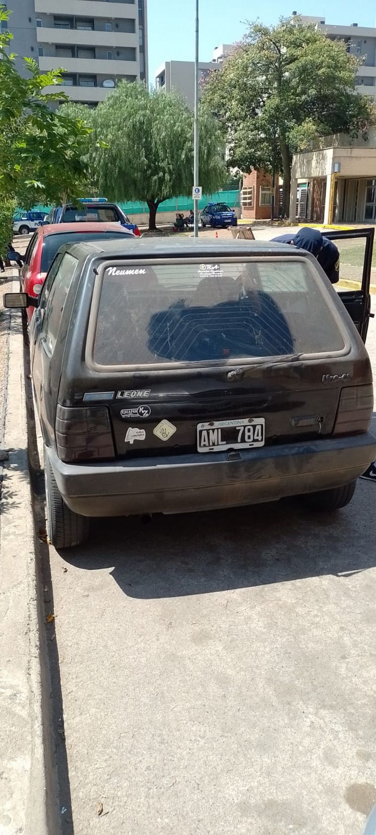 FOTO: Hallaron el auto adaptado que habían robado en Córdoba