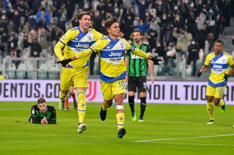 Paulo Dybala abrió el camino del triunfo de Juventus.