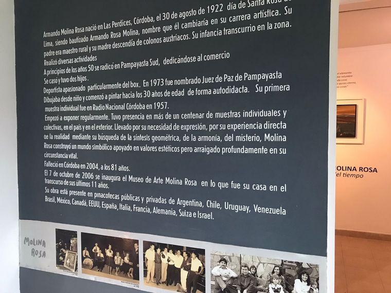 Museo Molina Rosa, homenaje al arte local en Pampayasta Sud