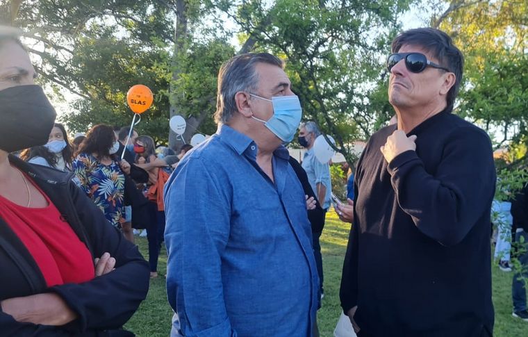 Mario Negri acompañó a la familia de Blas Correas.