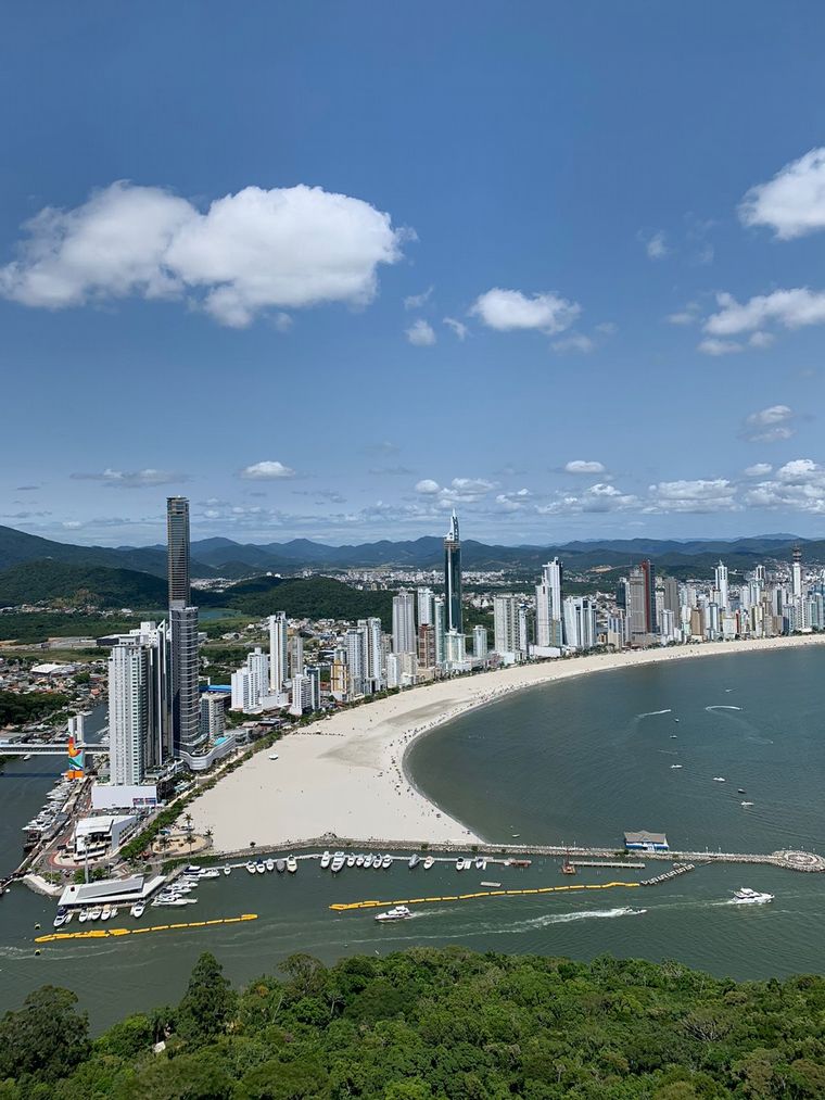 El clásico Teleférico de Camboriú.