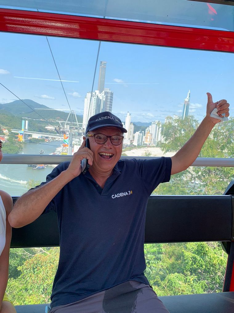 El clásico Teleférico de Camboriú.